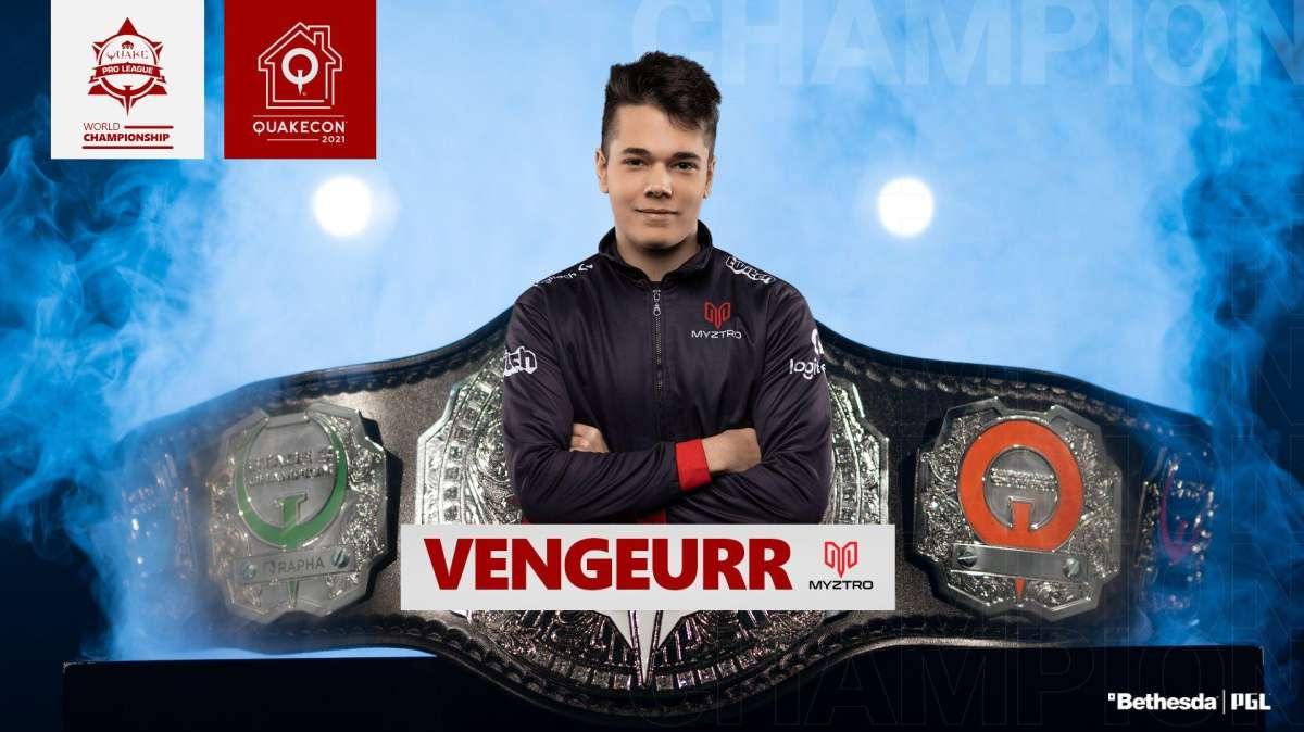 Quake Champions, Marco Ragusa è il nuovo campione del mondo