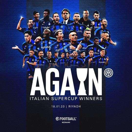 eFootball, nonostante l'evento arrivano le congratulazioni all'Inter