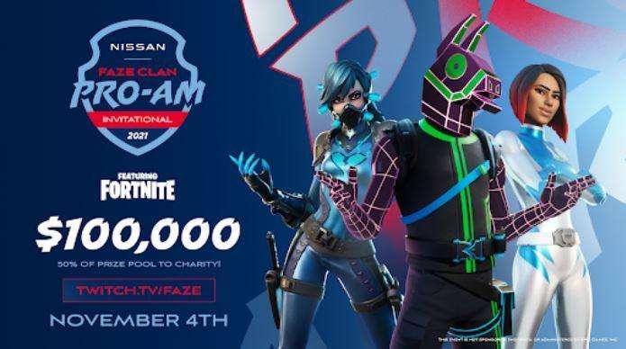 FaZe Clan e Nissan partner per il torneo pro-am di Fortnite 