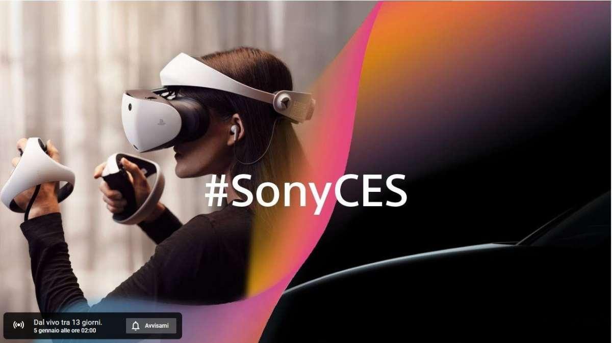 PlayStation VR2, possibile presentazione alla conferenza stampa CES di Sony