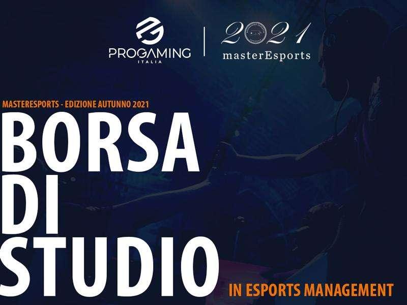 ProGaming, borsa di studio in esports Management: candidature in scadenza