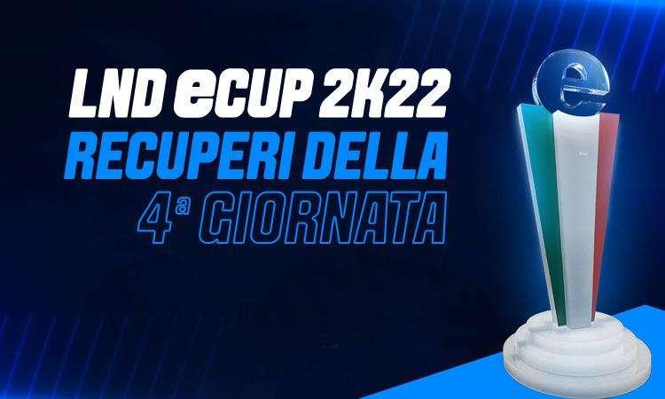 LND eCup: Di Giulio regala il primo successo al Livorno. Oggi 4 recuperi