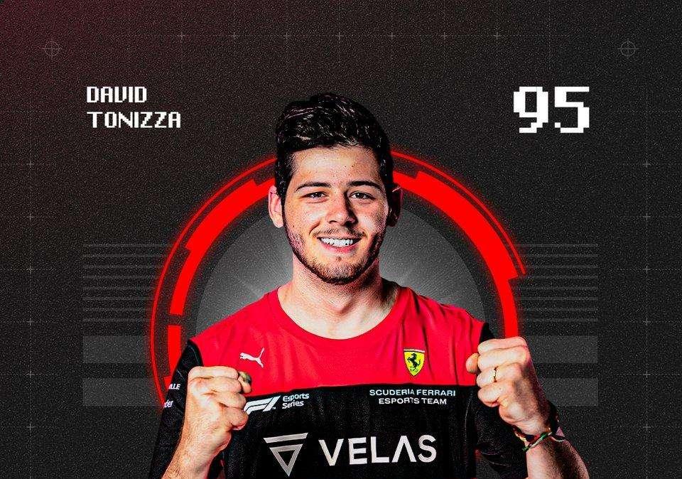 Ferrari, David Tonizza saluta la Scuderia Esports Velas