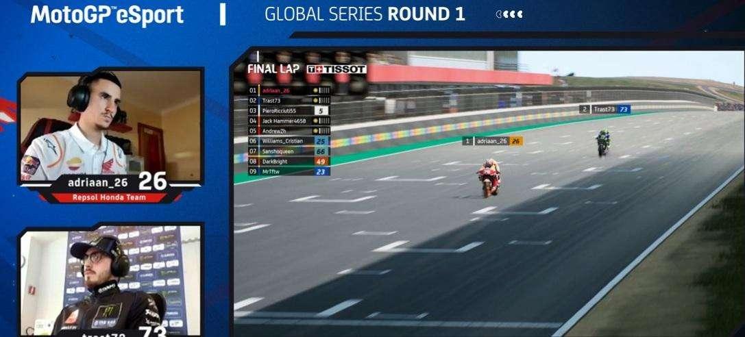 MotoGP eSport Championship, Lorenzo Daretti subito in testa