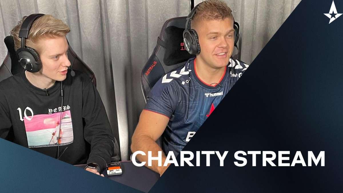 Astralis, ha organizzato una live di beneficenza