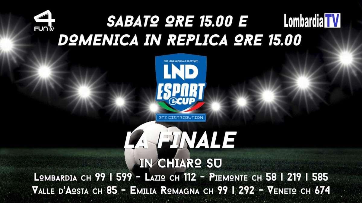 LND eCup, domani l'eSport Day sarà su Lombardia TV