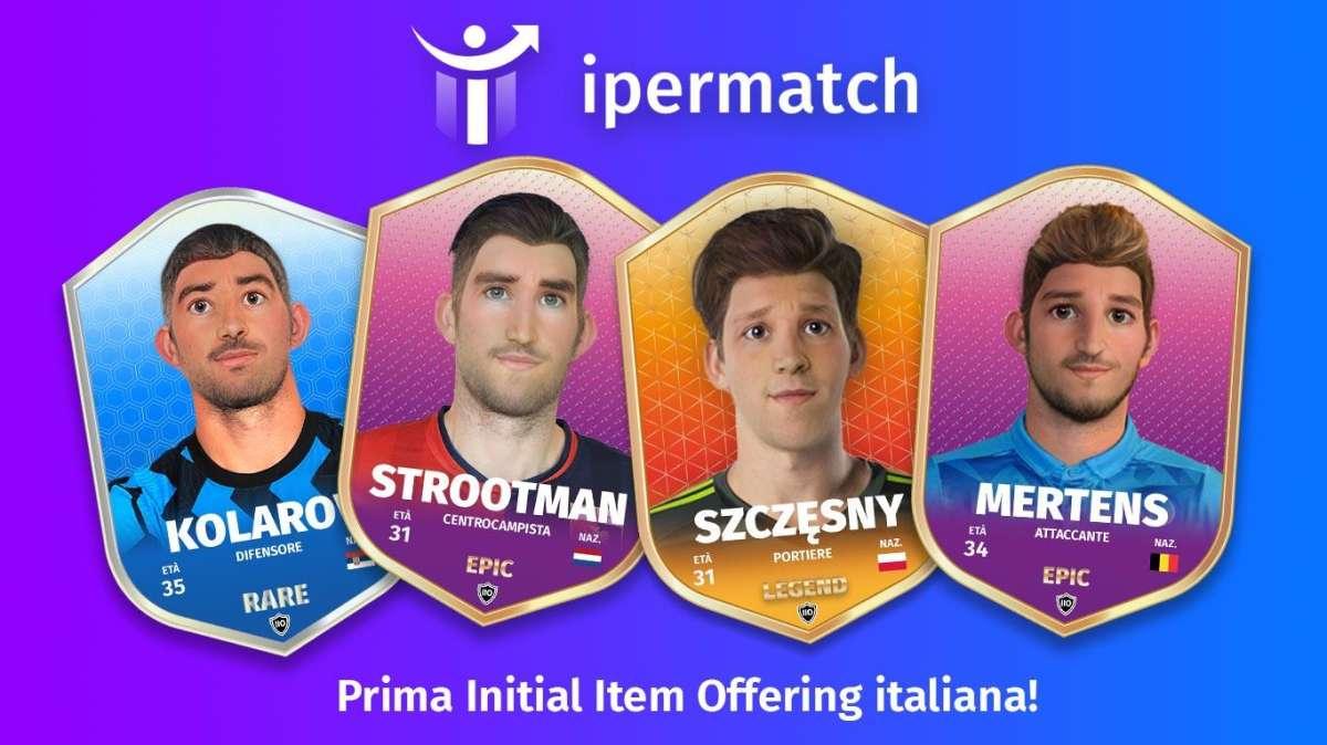 Ipermatch, il nuovo fantasy game del calcio parte con gli Nft