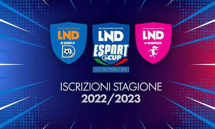 LND, al via le iscrizioni per eSerieD, eCup ed eFemminile