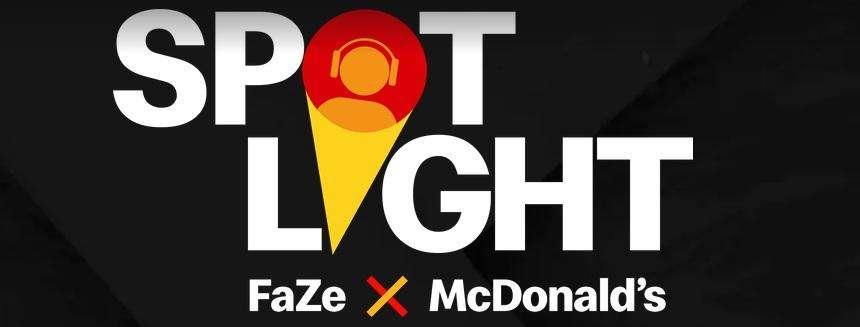 Spotlight, la nuova campagna di FaZe Clan con McDonald's USA