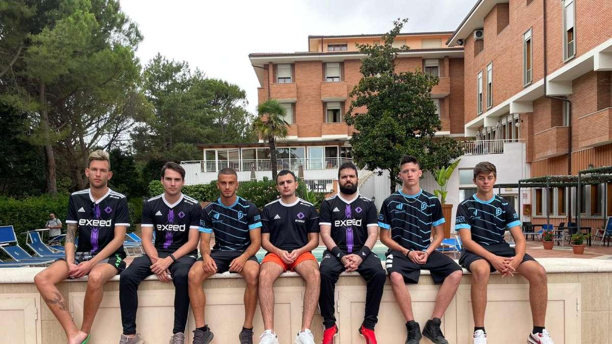 PLB in ritiro con il team Exeed, i ragazzi di Vieri e Corradi insieme ai player professionisti