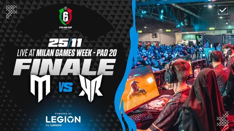 Milan Games Week, tra poco al via la Italian Cup di Rainbow Six Siege: MKERS vs 4real