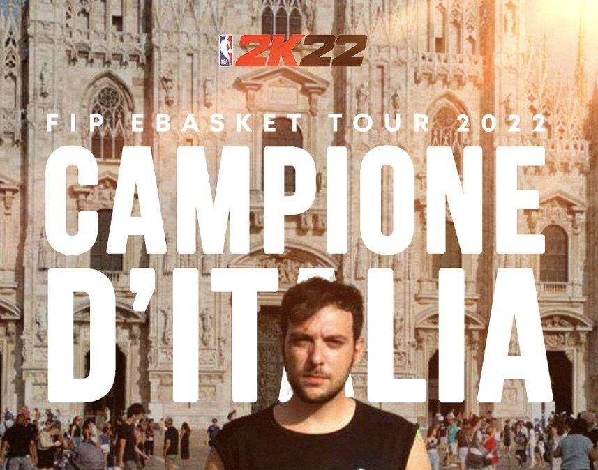 FIP eBasket Tour 2022, Meardi Michele Campione d'Italia PS5