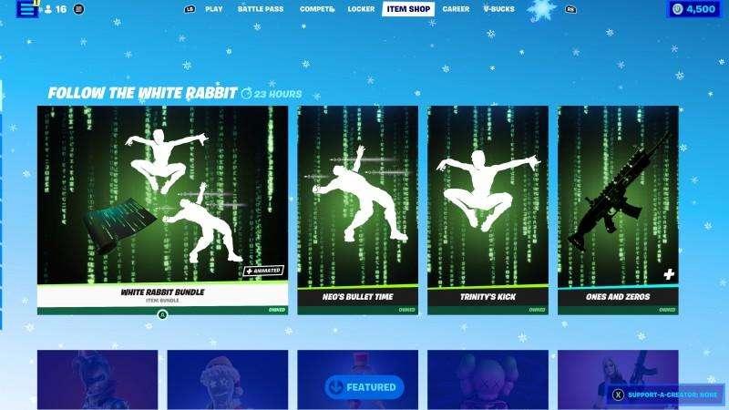 Neo e Trinity di Matrix Resurrections sono in arrivo su Fortnite