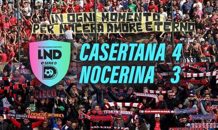 LND eSerieD, il derby è della Casertana. Molossi battuti 4-3 