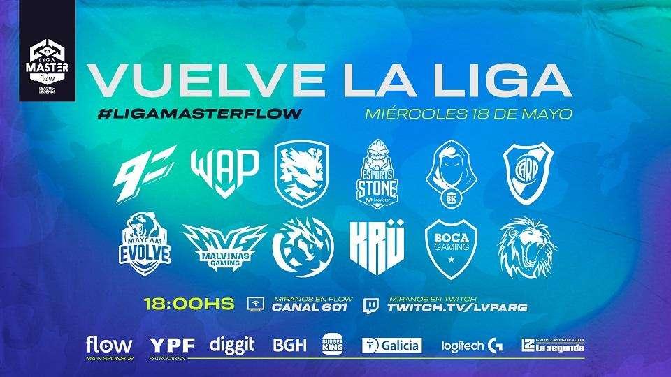 League of Legends, vigilia del torneo Clausura di Liga Master Flow