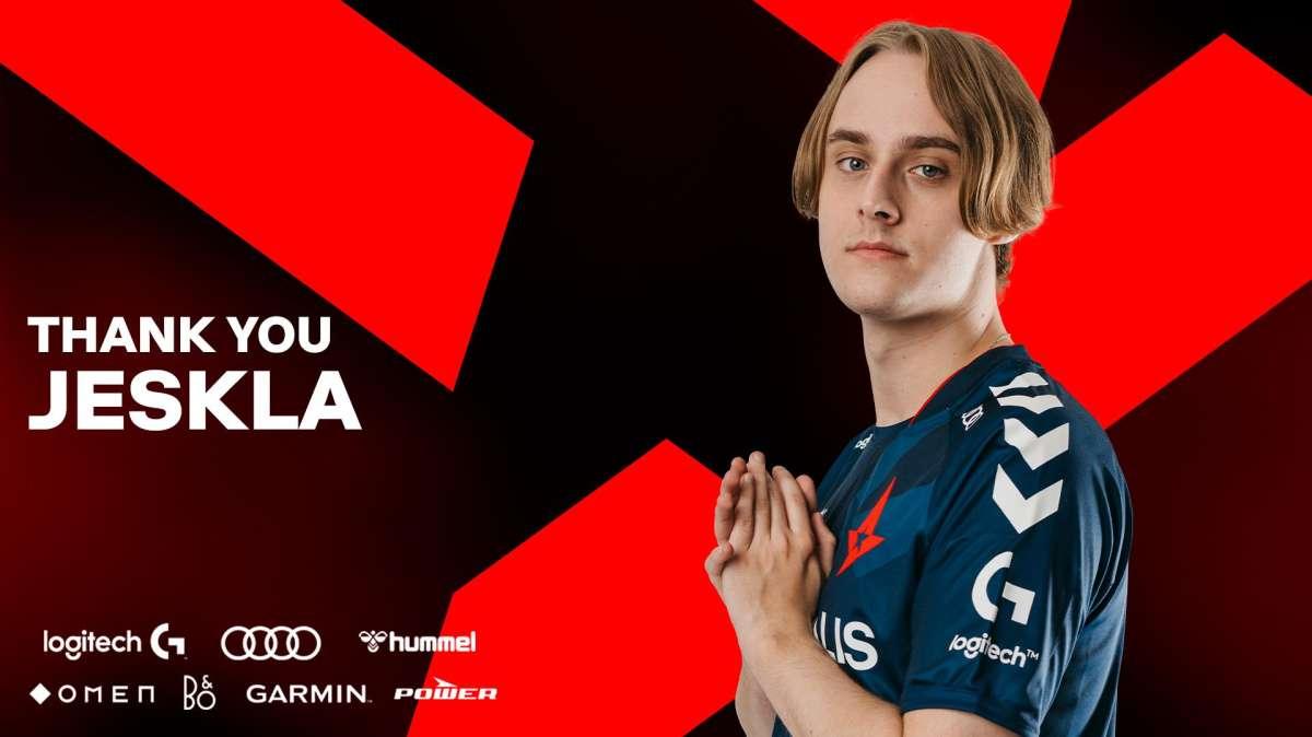League of Legends:  Jesper "Jeskla" Strömberg e gli Astralis si separano