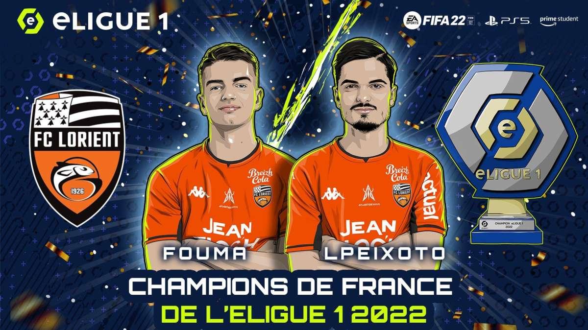 eLigue1, L'FC Lorient conquista nuovamente il titolo di Francia