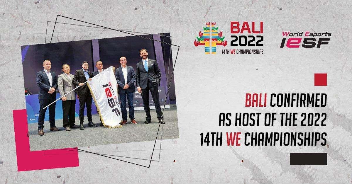 Esports World Championship, Bali confermata host finali 2022