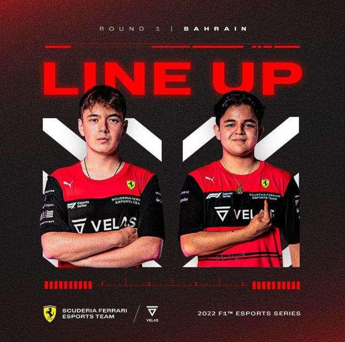Ferrari, Scuderia Ferrari Velas Esports Team pronto alla sfida