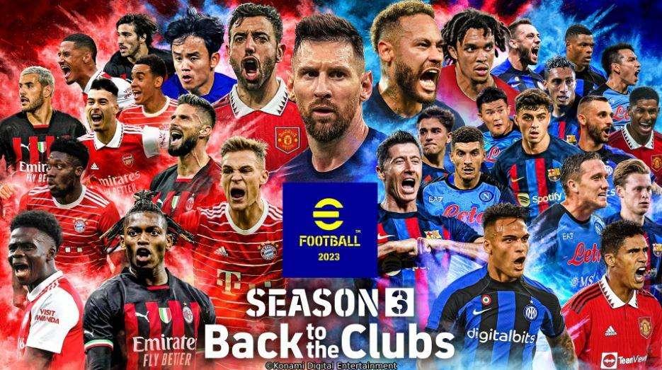 eFootball, modalità offline Trial Match con 97 club e nuove carte Dream Team
