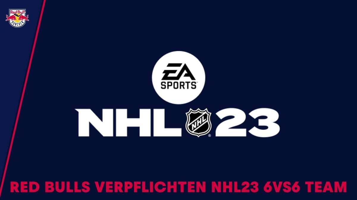 Red Bull Munich, nuovo team esports nel gioco NHL 23