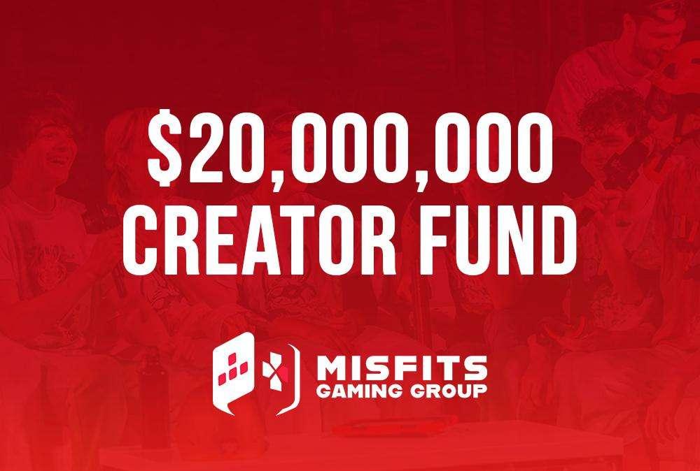Misfits Gaming Group presenta il Misfits Creator Fund