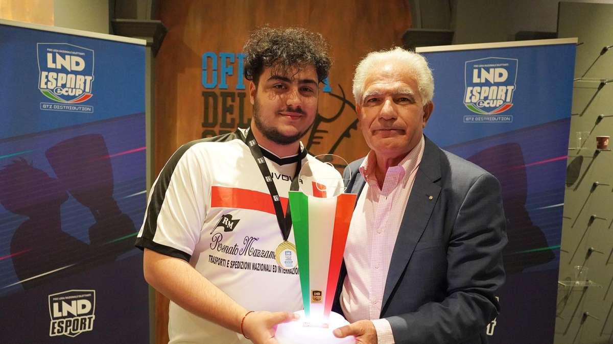 LND eCup, il  Savoia alza la prima Coppa eSport interleghe