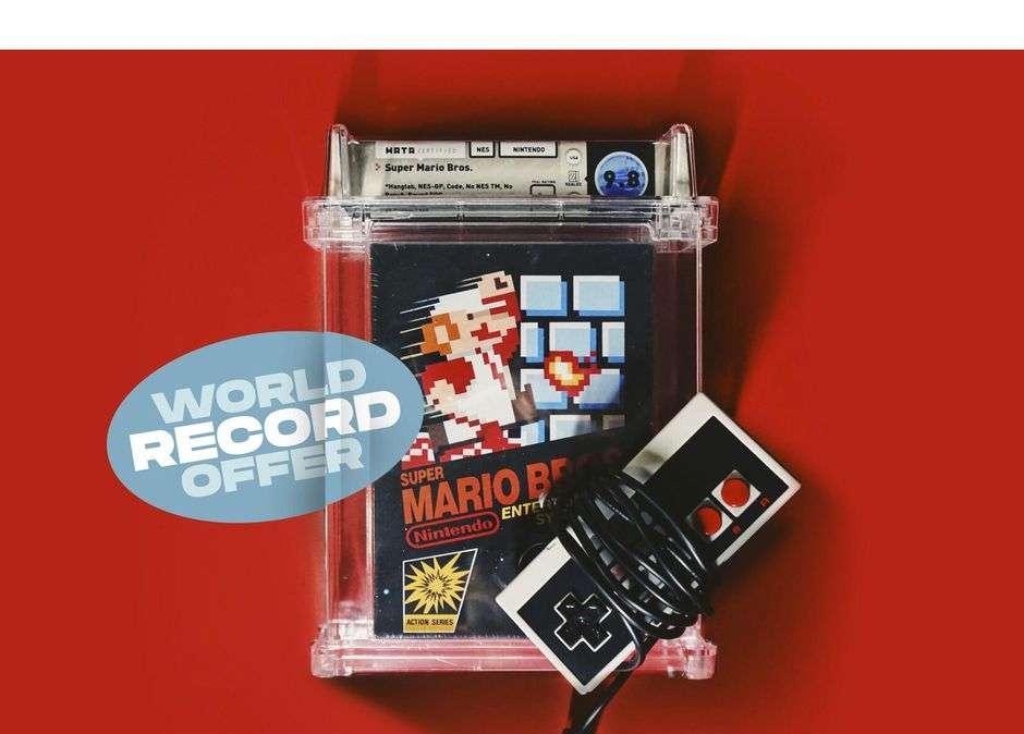 Una copia di Super Mario Bros è stata venduta per 2 milioni di dollari