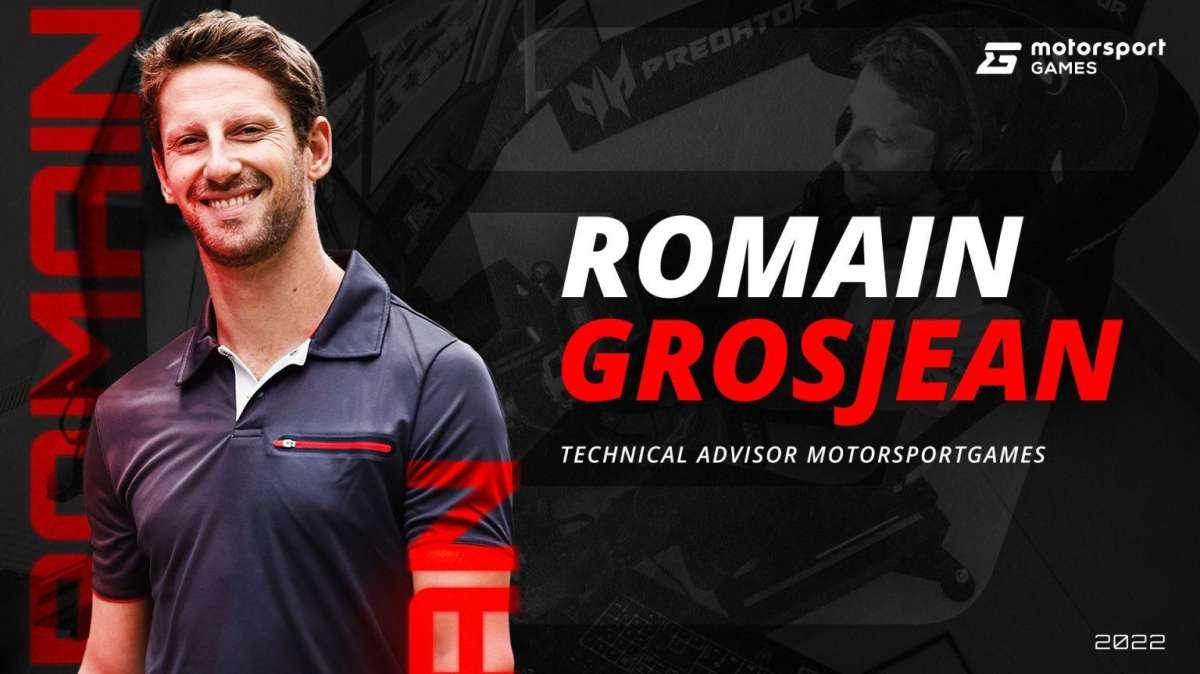  Romain Grosjean è il nuovo consulente della Motorsport Games