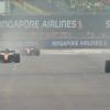 F1 | Sprint Singapore, Hamilton mette pressione a Verstappen: il distacco resta minimo