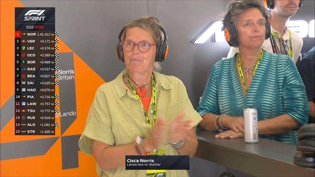 F1 | McLaren, Norris rischio enorme: la mamma è esilarante ai box