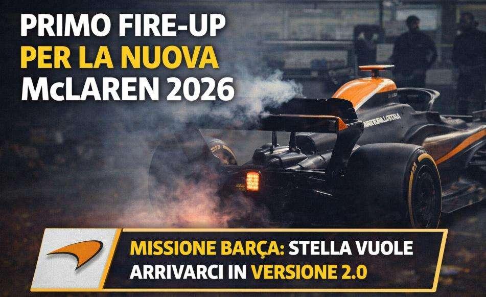 F1, McLaren accende i motori: fire-up riuscito a Woking. Ma Stella pensa già al maxi-aggiornamento di Barcellona