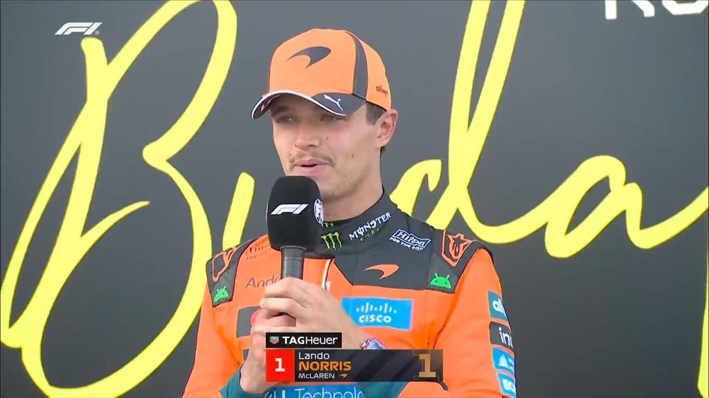 F1 | Norris lancia la sfida: "Questo è il miglior passo che abbia mai avuto"