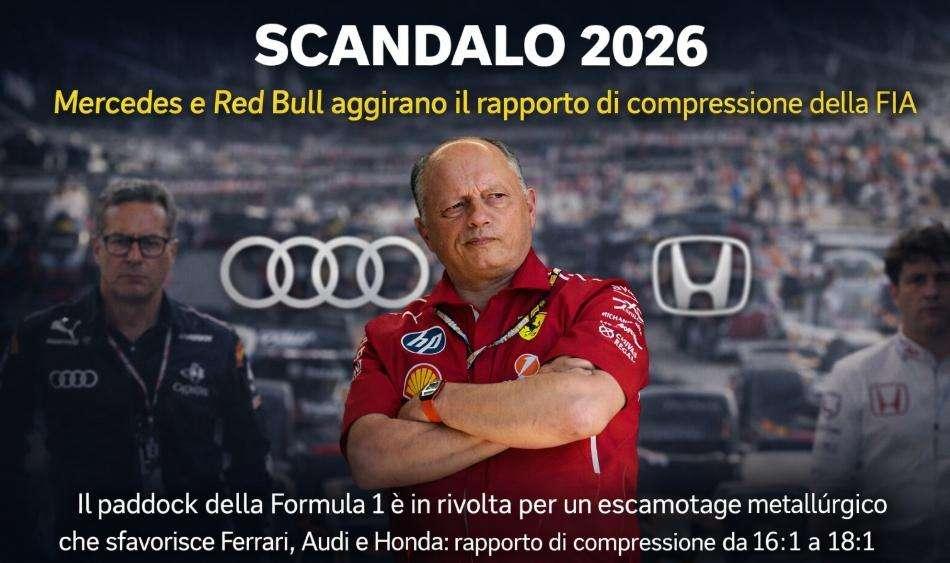 F1 2026, trucco Mercedes e Red Bull: ecco come 'truccano' i motori a caldo