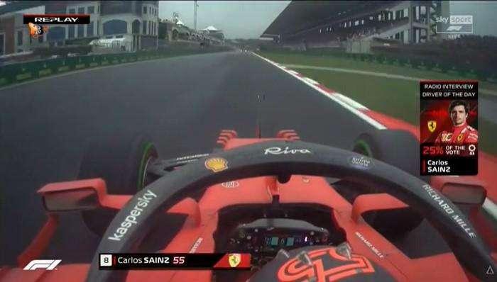 Formula 1 | Ferrari, Sainz driver of the day: il suo team radio con la F1