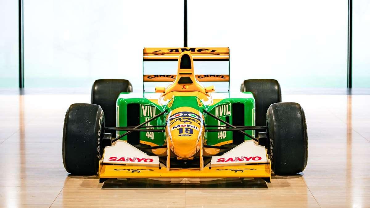 Benetton B192 del 1992 di Schumacher venduta a 5 milioni: fu l'auto della 1° vittoria 