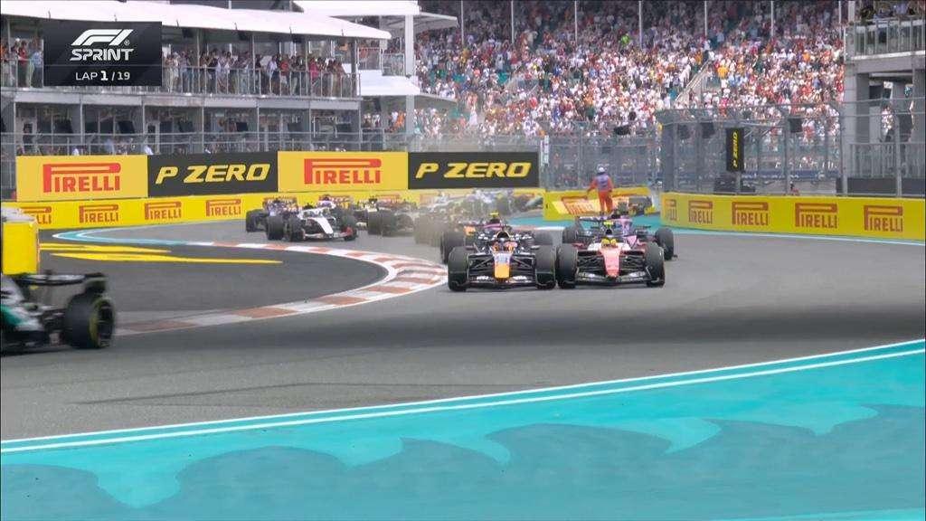 F1 | Sprint Race Miami, come il 2021, Hamilton-Verstappen: duelli in pista