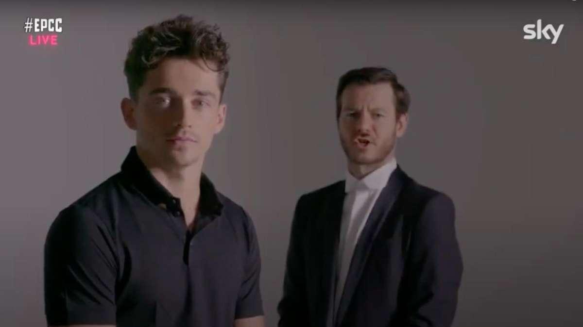 F1/ Leclerc e Alessandro Cattelan vi insegnano a cucinare la carbonara