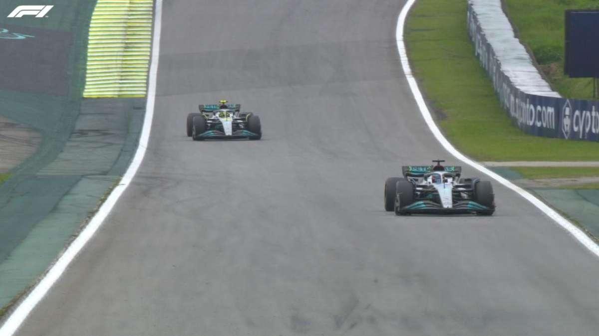Formula 1 | Brasile, è 1-2 Mercedes! La prima per Russell. 3° Sainz, 4° Leclerc. Crolla Red Bull 