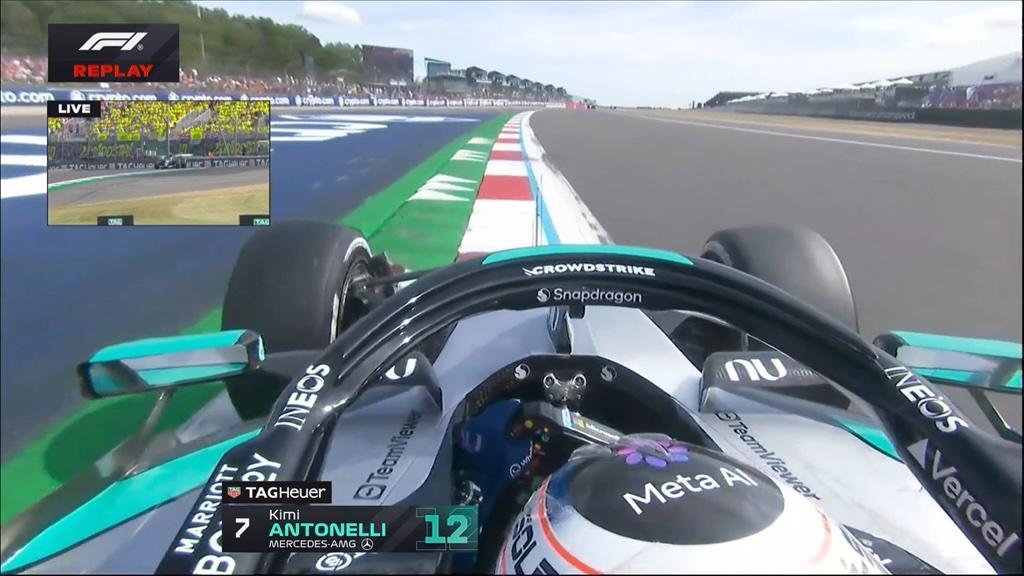 F1 | Antonelli, dramma a Silverstone: vittoria sfumata nel finale