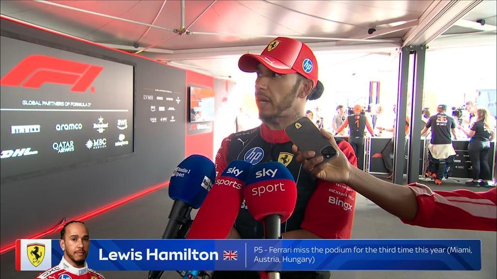 F1 | Hamilton punta il dito: una scelta Ferrari gli costa il podio in Ungheria