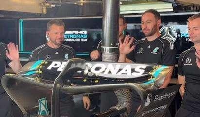 Mercedes saluta il DRS dalla F1: video ironico per il dopo Abu Dhabi