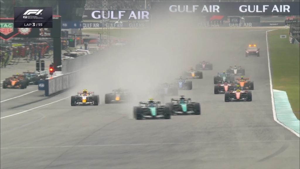 F1 | Ferrari sbaglia tutto sul bagnato: Leclerc ai box e precipita in fondo
