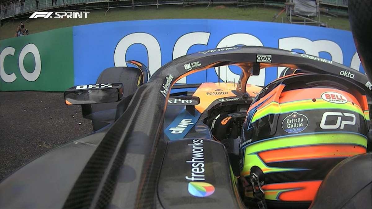 F1 Formula 1 | Sprint Race Brasile, l'acqua (di Norris) frega Piastri: a muro
