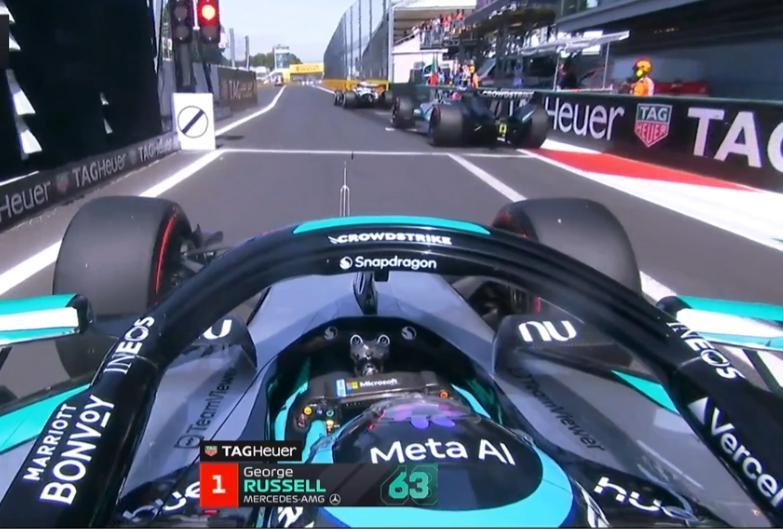 F1 | Russell evita la penalità per un soffio: brivido in FP3