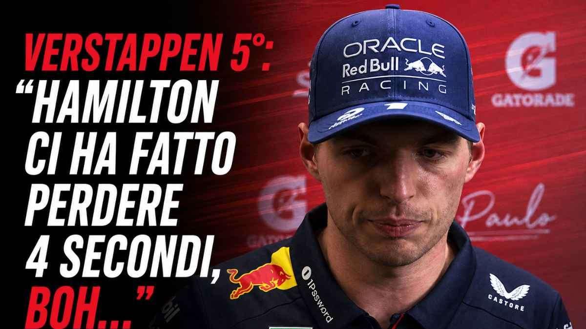 F1 | Verstappen 5° a Miami: l'incomprensione con Hamilton e l'allarme saltellamento