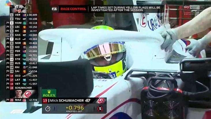 Formula 1 / Clamoroso, Vettel eliminato con la sua Aston Martin nelle Q1. Mazepin, che caos