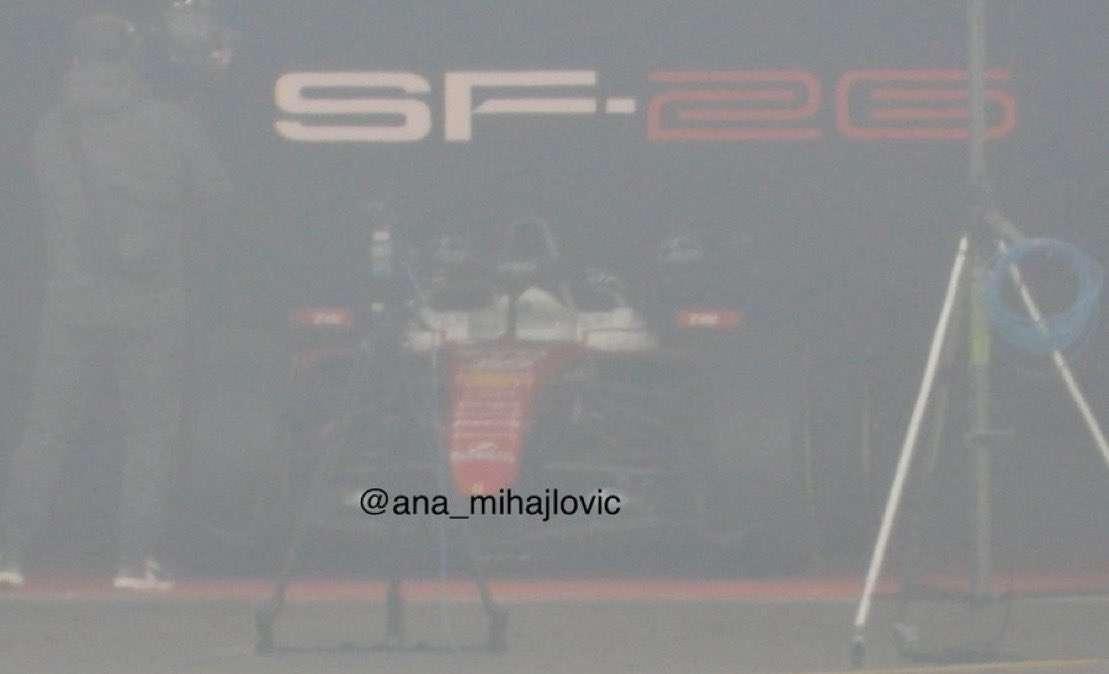 F1 Ferrari: prima immagine "rubata" della SF-26! Spunta il bianco e un muso inedito