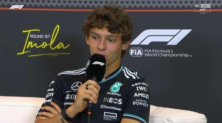 F1 | Mercedes, Antonelli: "Imola è casa! Bandiere per me o per Ferrari? Spero che..."