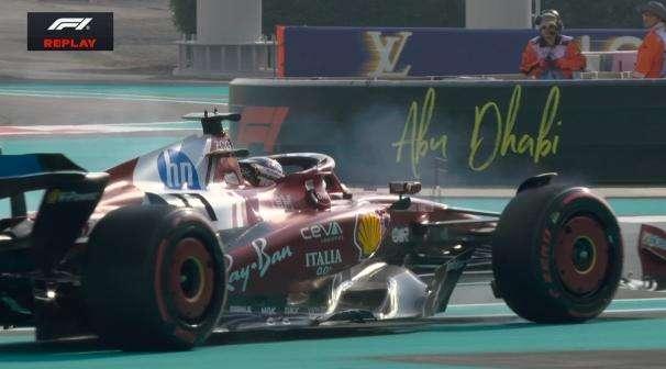 Ferrari, Charles Leclerc in testacoda nelle FP1, Arthur: “burnout per i tifosi”